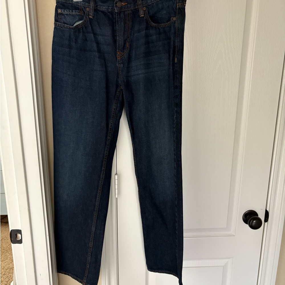 Old Navy Blue Straight Jeans Classic Style